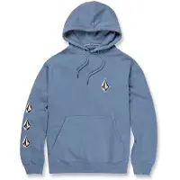 Volcom Logo Hoody Iconic Stone blau - XL
