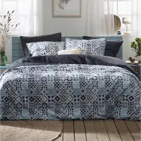 De Witte Lietaer Bettbezug, Azula Oxyde - 240 x 220 cm + (2x) 60 x 70 cm - Baumwollperkal