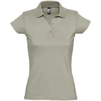 Sol SOLs 11376 | Damen Poloshirt Prescott - Farbe: Khaki - Größe: M