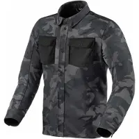 REV'IT! Overshirt Tracer Air 2 Camo Dark Grau Jacke Größe M