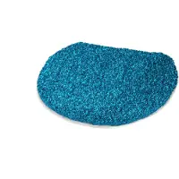 Kleine wolke Badematte "RELAX, Badvorleger, Badezimmer Teppich" Gr. 13, blau (pazifik), H:30mm, Polyacryl, Badematten, Badematte, Badteppich, meliert, rechteckig, rund & als Set erhältlich