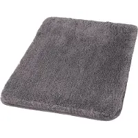 Kleine wolke Badematte "RELAX, Badvorleger, Badezimmer Teppich" Gr. 5, grau (anthrazit), H:30mm, Polyacryl, Badematten, Badematte, Badteppich, meliert, rechteckig, rund & als Set erhältlich, Topseller