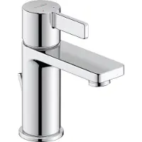 Duravit Waschtisch-Einhebelmischer S D-Neo m Zugst.-Ablaufgarn., Ausl. 94mm, chrom