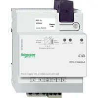 Schneider Electric Electric MTN683890 KNX Spannungsversorgung REG-K/640 mA mit Notstromeingang, lichtgrau