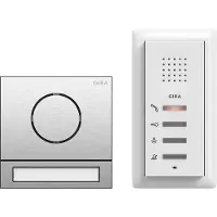 Gira EFH-Paket Audio System 106 Edelstahl