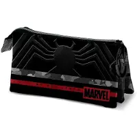 KARACTERMANIA Marvel Venom Monster Triple Mäppchen Schwarz Schwarz One Size
