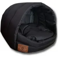 Viking Choice Hundebett - kleiner Hund - Box - Hundebett - 45 x 49 x 36 cm - schwarz - Hundebett - Hundebett