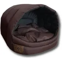 Viking Choice Hundebett - kleiner Hund - Box - Hundebett - 45 x 49 x 36 cm - braun - Hundebett - Hundebett