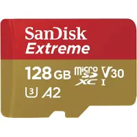 SanDisk 128GB Extreme microSDXC, 128 GB, MicroSDXC, Klasse 10, 100 MB/s, 90 MB/s, Class 3 (U3)