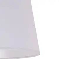 Duolla Lampenschirm Classic L für Stehleuchten, weiß
