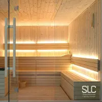 The Light Group SLC LED-Strip Sauna bis 105°C, 24V IP67 5m 3.000K