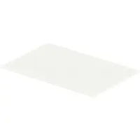 Duravit Glaseinleger DuraSquare 77x38cm, Sicherheitsglas, Weiß