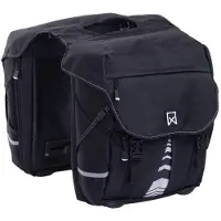 Willex 13611, Hinten, Fahrradtasche, Polyester, Schwarz, 50 l