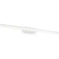 Ideal Lux Moderne Reflexion Aluminium Weiß Led Wandleuchte 18W 3000K Warmes Licht
