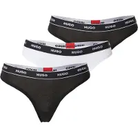 HUGO Stripe Tanga 3 Einheiten