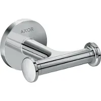 Hansgrohe AXOR UNIVERSAL Circular Handtuchhaken, doppelt, 42812000, Farbe: Chrom