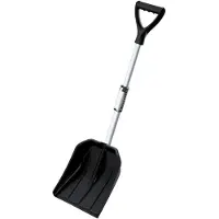 Prosperplast Autoschaufel, Teleskopstiel, ergonomischer Griff, Nanga Eco Car Telescopic
