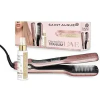 Saint-Algue Demeliss TITANIUM Love Edition Dampfglätter-Set GOLD ROSE Farbe + 100 ml Kera-PROTEIN Pflegekur