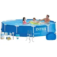 Intex Frame Pool Rund - 366x76 cm - 4-teilig S22460