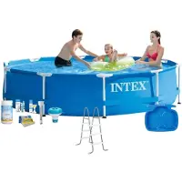 Intex Frame Pool Rund - 305x76 cm - 4-teilig S22454