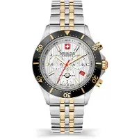 Swiss Military Hanowa Herrenuhr Quarzuhr silber / gold onesize Herren 43 SMWGI2100701, SMWGI2100703, SMWGI2100710, SMWGI2100760