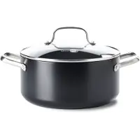 Greenpan Kochtopf Copenhagen mit keramischer Antihaftbeschichtung mit Deckel 20 cm