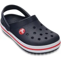 Crocs Classic Kinder Sandalen, Navy/Red, 33-34