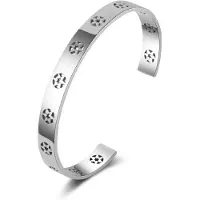 Ailoria Armreif "Armreif ", silber, Armbänder, Damen, Edelstahl, Armreif