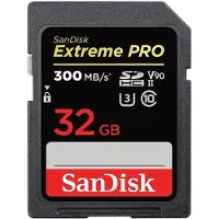 SanDisk SDHC Extreme Pro 32GB 300MB/s V90 UHS II