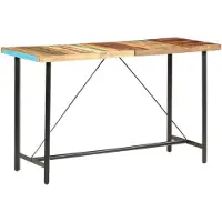 vidaXL Bartisch 180 x 70 x 107 cm Recyceltes Massivholz