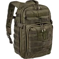 5.11 Tactical Rush 12 2.0 Backpack, dunkelgrüner Rucksack mit MOLLE-Web