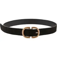 Pieces Pcjuva Wildleder Gürtel | Schwarz | 95