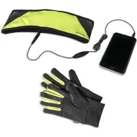 Celly SPORTKIT17YL, Kabelgebunden, 20 - 20000 Hz, Sport, Kopfhörer, Schwarz, Gelb