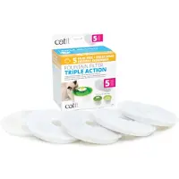 Catit Triple Action Brunnenfilter 5 Stücke