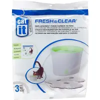Hagen Catit Fresh & Clear Drinking Fountain - Lime / Weiß