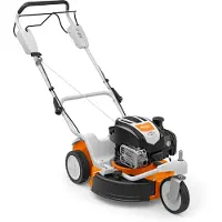 Stihl Benzin-Rasenmäher Rm 3 Rt, 48 cm Schnittbreite, 3-Rad Multi-Mäher mit schwenkbarem Vorderrad