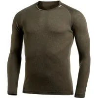Woolpower - Lite Crewneck - Merinounterwäsche Gr XXL oliv/braun