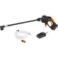 WORX WG620E, Kompakt, Akku, 6 m, Hochdruck, Schwarz, Orange, 1 Benutzer