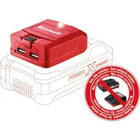 Einhell Power X-Change USB-Akku-Adapter TE-CP 18 Li USB-Solo