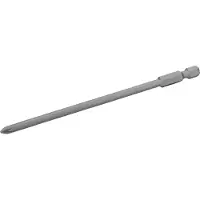 Bahco 1/4" Standard Schraubendreher Bits für PZ1-Pozidriv-Schrauben 125 mm - 5 Stk/Kunststoffbeutel