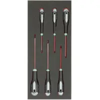 Bahco For Torx T8-t30 In Foam Tray 1-3 Fit&go Torx-schraubendreher-set 6 Einheiten