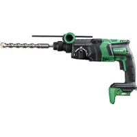 HiKOKI DH36DPE W2Z, SDS Plus, Schwarz, Grün, Bürstenlos, 2,8 cm, 4300 RPM, 3,2 J