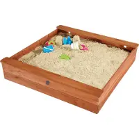 Plum Quadratischer Sandkasten Aus Holz