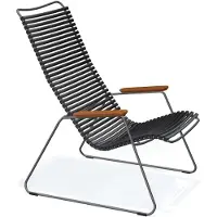 Houe Lounge Chair Click blau, Designer Henrik Pedersen, 63x95.5x90 cm
