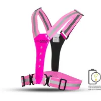 Gato Safer Sport LED Weste USB Pink One Size