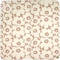 Marimekko Tagesdecke "UNIKKO", beige, B:260cm L:260cm, Baumwolle, Tagesdecken, Tagesdecke, passend zum Kissenbezug und Bettbezug UNIKKO