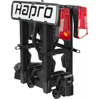 Hapro Heckfahrradträger Fahrradträger für Anhängerkupplung Atlas Premium XFOLD 2