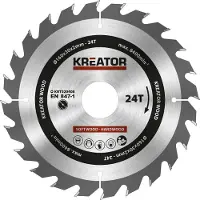 Kreator 1 Kreissägeblatt 160 mm 2,0 mm 24 Zähne - Bohrung 30 mm