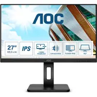 AOC P2 Q27P2Q, 68,6 cm (27"), 2560 x 1440 Pixel, Quad HD, LED, 4 ms, Schwarz