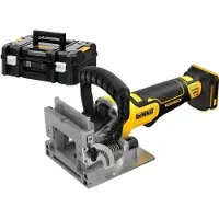 DeWalt DCW682NT-XJ Akku-Flachduebelfraese, Lamellendübelfräse (bl) 18V, T STAK-Box Basisversion (ohne Akku und Netzteil)